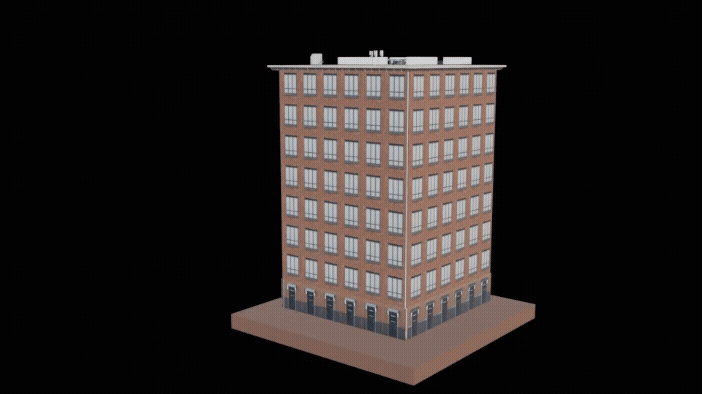 Modern Chinese building